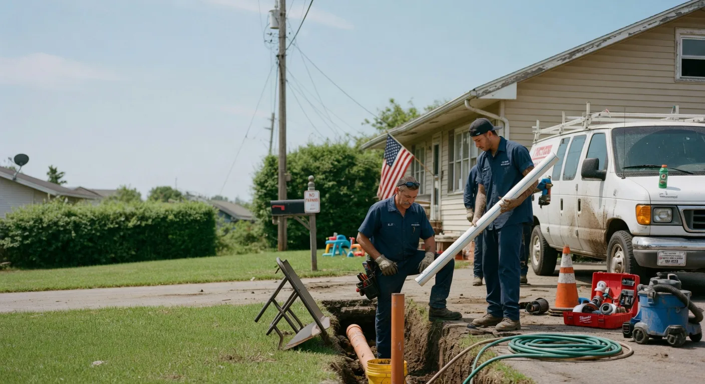 Sewer Line Inspection in Saint Mary, KY